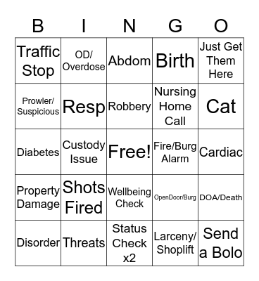 Christmas Bingo Card
