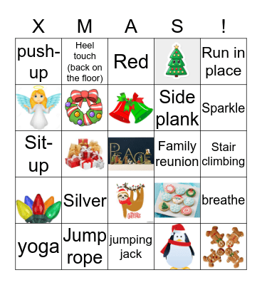 XMAS Bingo Card