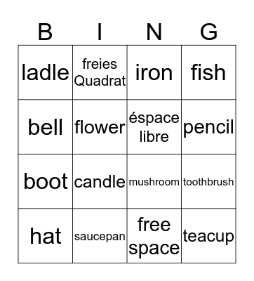 Bus Stop Buddies Bingo Card