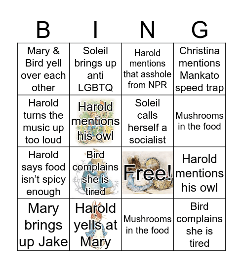 BABY SHOWER Bingo Card