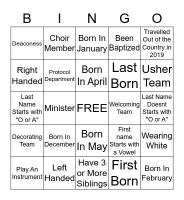 LOGIMC BINGO Card