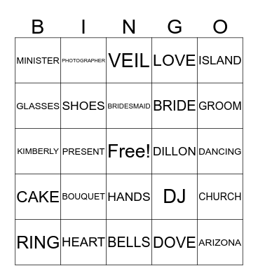 ENGAGEMENT BINGO Card