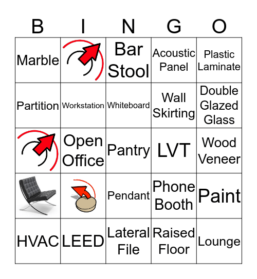 M. MOSER ASSOCIATES Bingo Card