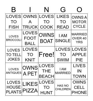 HAPPY NEW YEAR BINGO Card