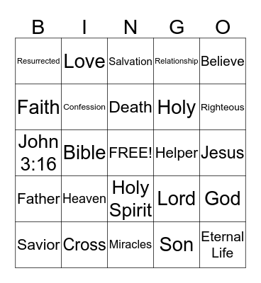 JYC 2014 Bingo Card