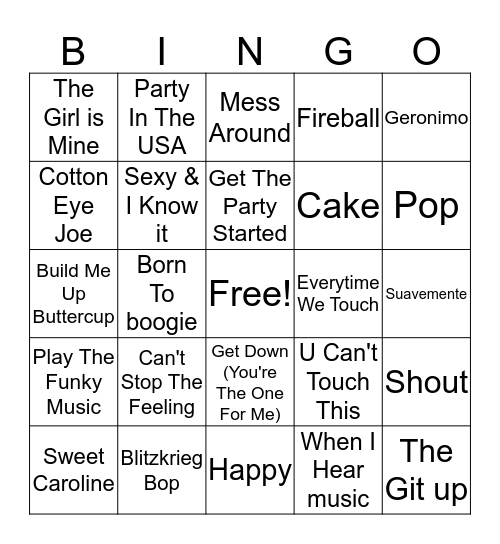 Misc Bingo 3 Bingo Card