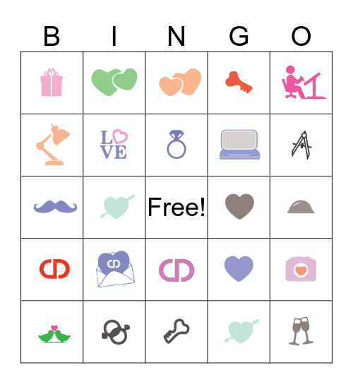 Cannon Design Valentines 2020 Bingo Card
