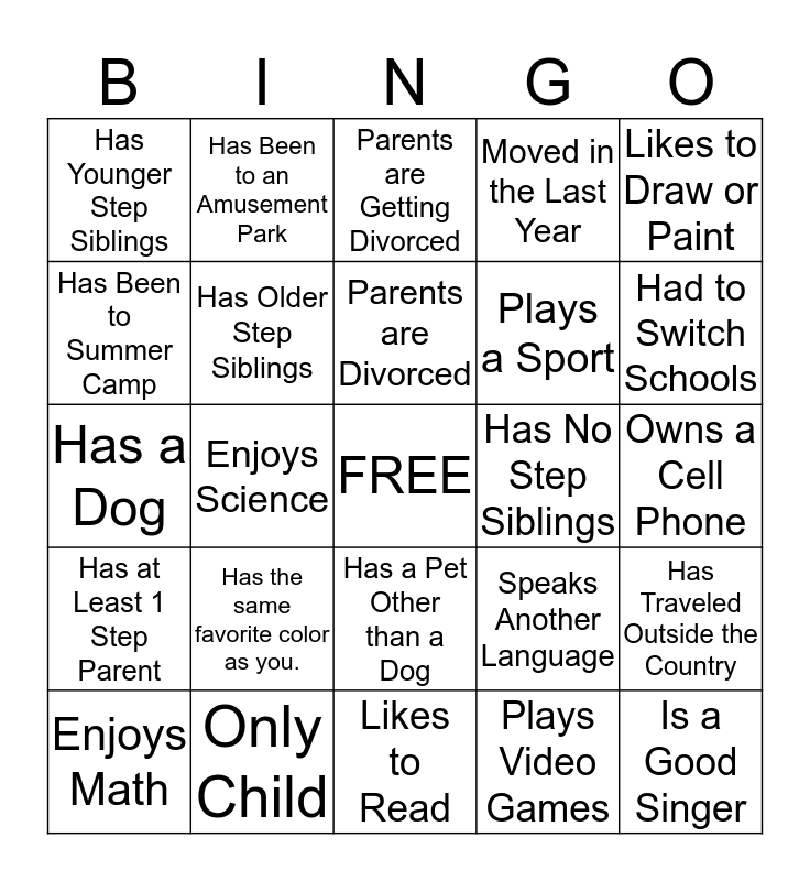 get to know you bingo workplace