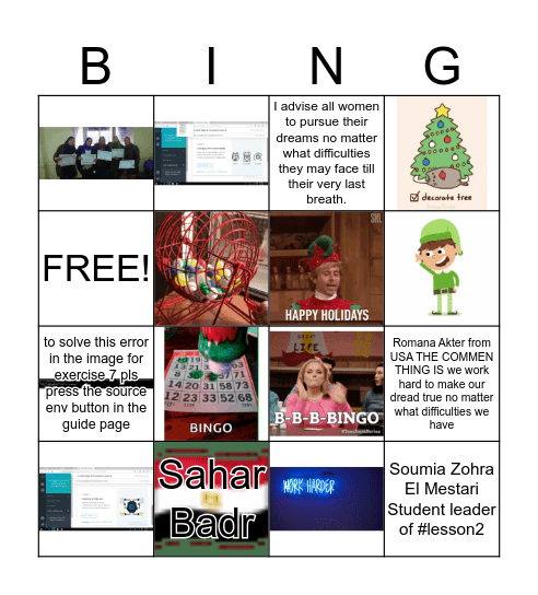 Intel® Edge AI Bingo Card Bingo Card