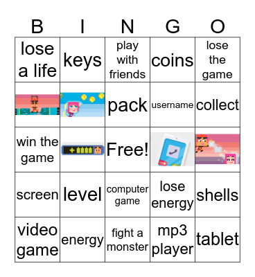 Book I Unit 1 Bingo Card