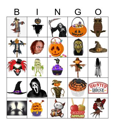 HALLOWEEN Bingo Card