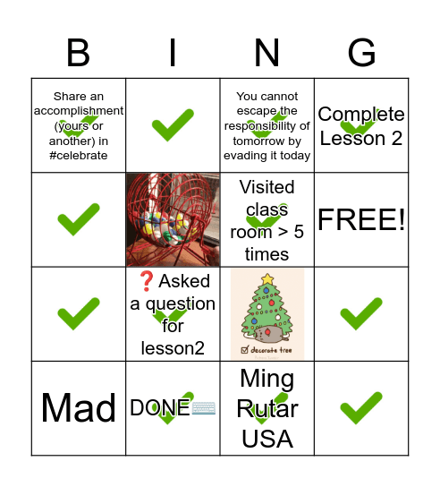 Intel® Edge AI Bingo Card Bingo Card