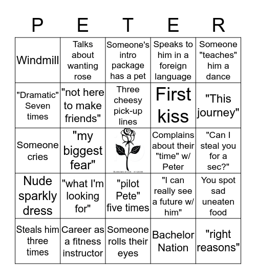 The Most Dramatic Bingo Game Ever Bingo Card