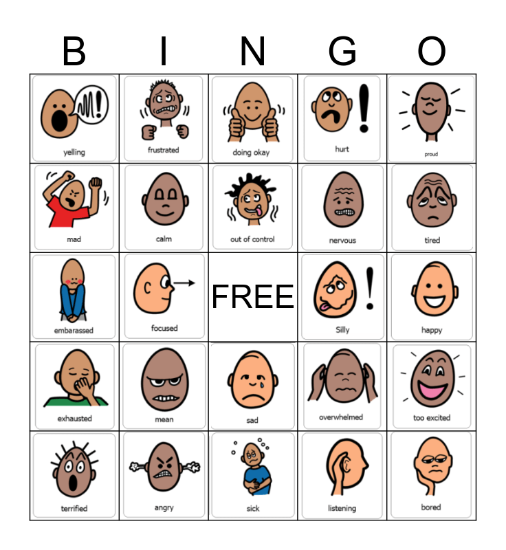 Zones Bingo Card