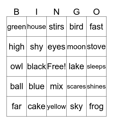 blue book 1 Bingo Card