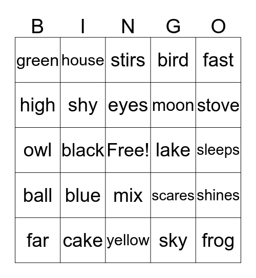 blue book 1 Bingo Card