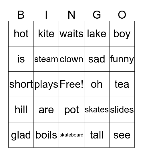 blue book 3 Bingo Card