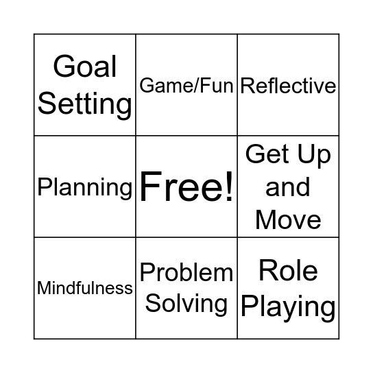 NTN Strategies Bingo! Bingo Card