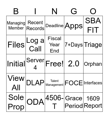 Pre-Processing Bingo Card