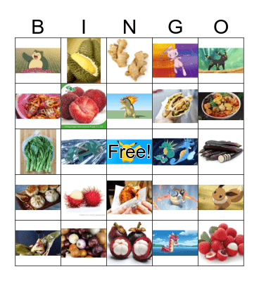 Shanghai Bingo Card