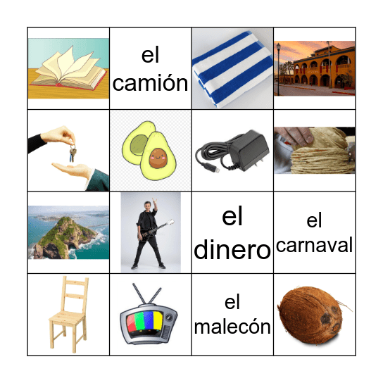 LOTERIA MAZATLECA Bingo Card
