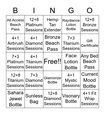 SALES BINGO !! Bingo Card