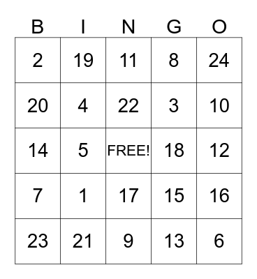 Tranquil Waters Beachfront Retirement Bingo Card