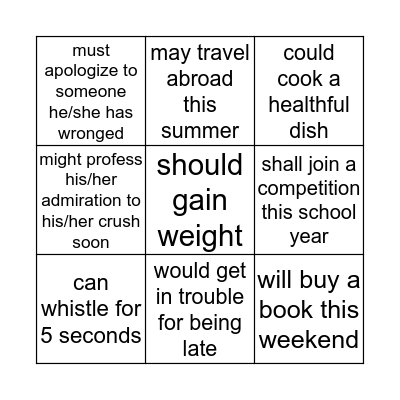 Find someone who Bingo Card