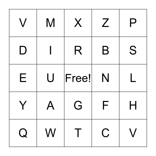 Tiger Time Bingo! Bingo Card