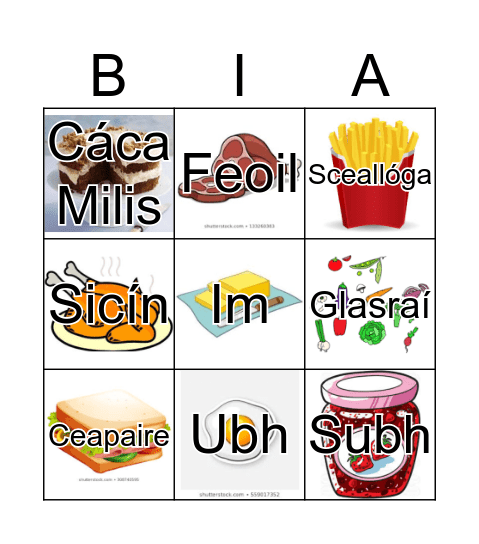 Biongó Bingo Card