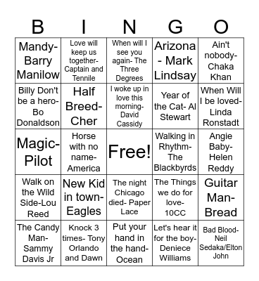 DD17 Lost 45's Part 1 Bingo Card