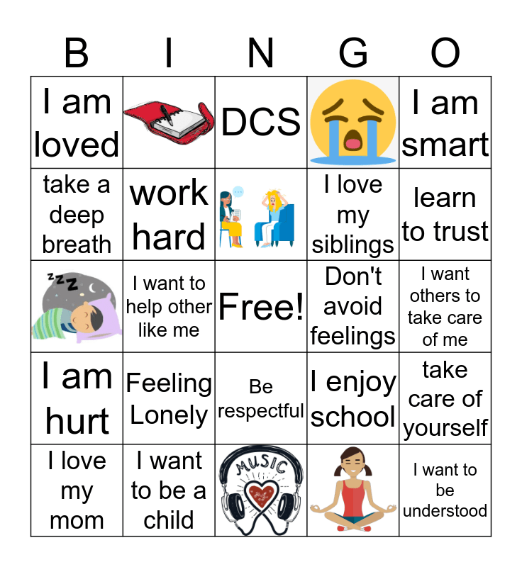 mental-health-bingo-card