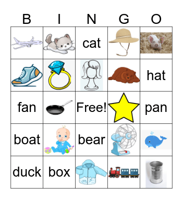 CK VOCAB BINGO Card