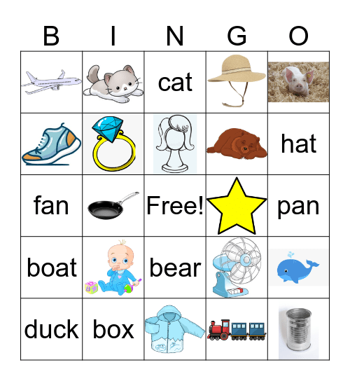 CK VOCAB BINGO Card