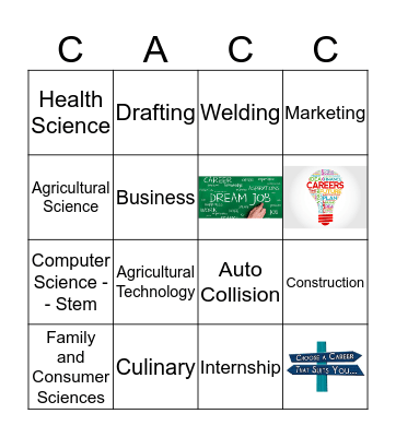 Conway Area Career Center Bingo Card