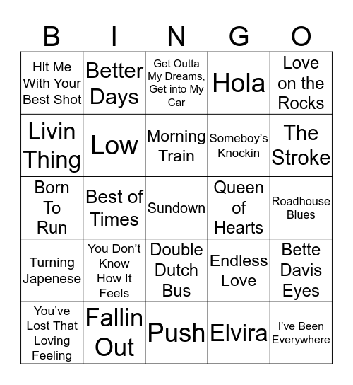 Bingo 35-13 Bingo Card