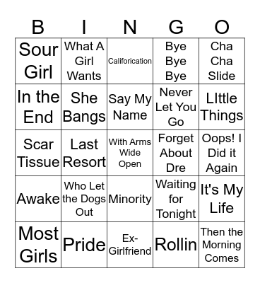 Turning 20 in 2020 Bingo Card