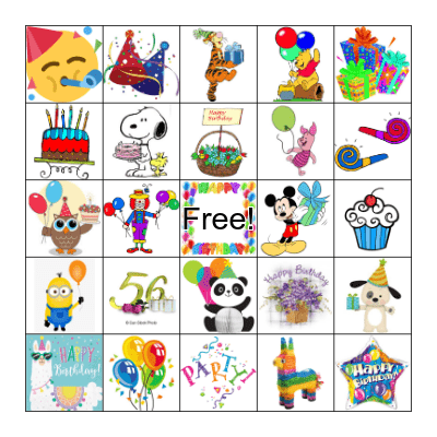 Win with Kim Bingo Card