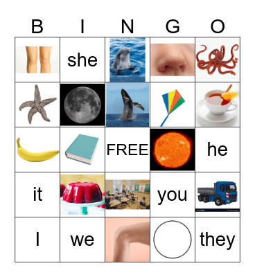 Timothy's Bingo! Bingo Card