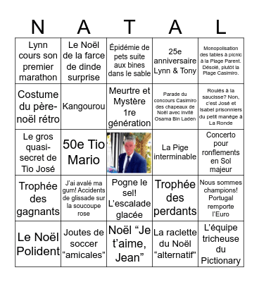 Bingo Casimiro Bingo Card