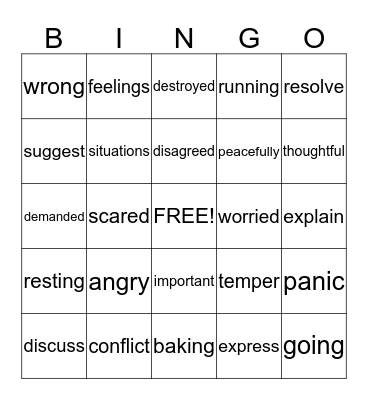 Unit 8 Week 1 Bingo Card