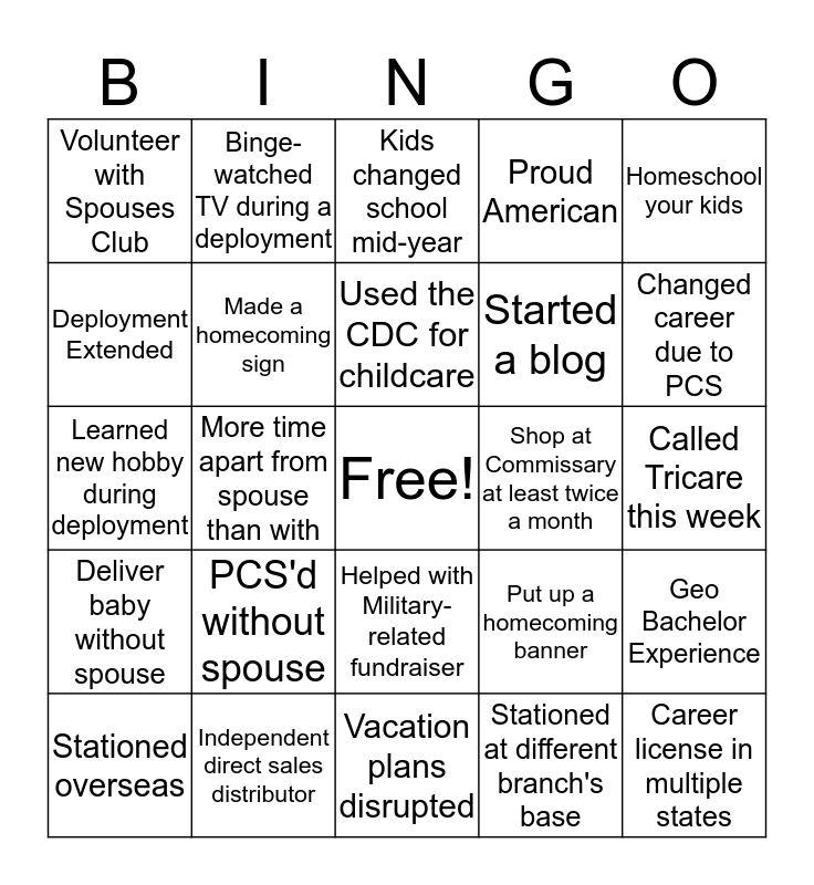 bingo military cocogarage.jp