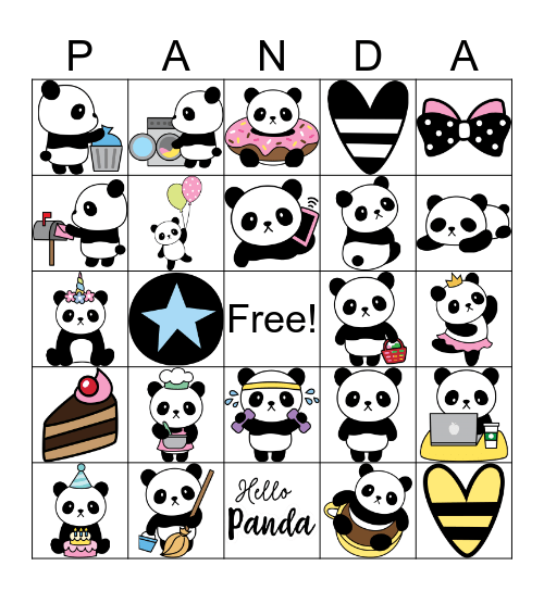 Georgia's Birthday! Bingo Card