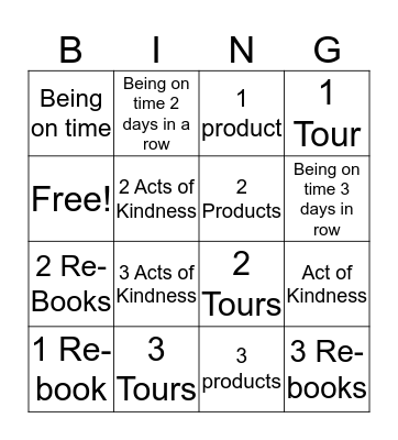 Salon Renaissance  Bingo Card