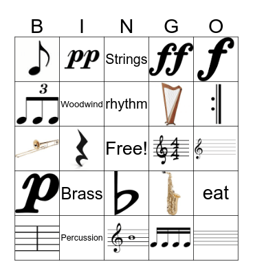 4th Grade Bingo Card