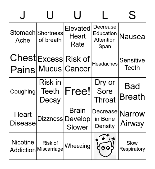 Juuls Bingo Card