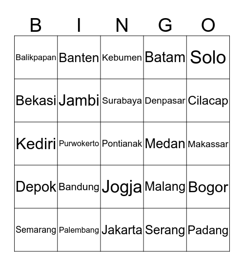 ENA98KINO PART 1 Bingo Card
