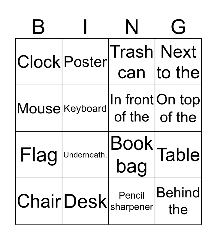 la-sala-de-clase-bingo-card