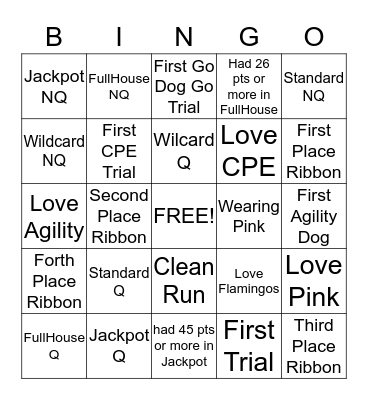 May-June CPE Trial Bingo Card