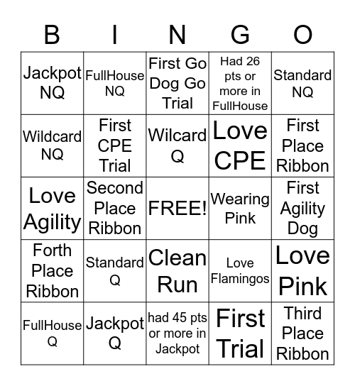 May-June CPE Trial Bingo Card